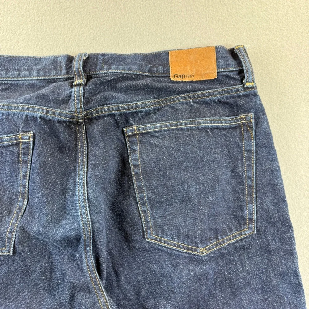 Gap Jeans Men 34x34 Blue Straight Leg 1969 Denim
